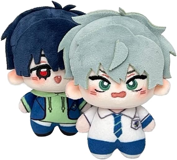 Anime Ivan/Till Plush Figures 10cm Soft Stuffed Doll Mini Hug Pillow Wallet Pendant Schoolbag Accessories Ornament Birthday Party Favors Present