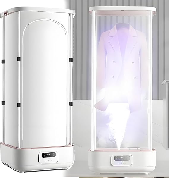 Upgraded Garment Steamers - Vertical Steam Iron 900w Automatic Wireless/Steam Closet/Folding Clothes Machine, Control Electric Clothes Drying Rack,For Clothes & Fabric,Save 80% Time