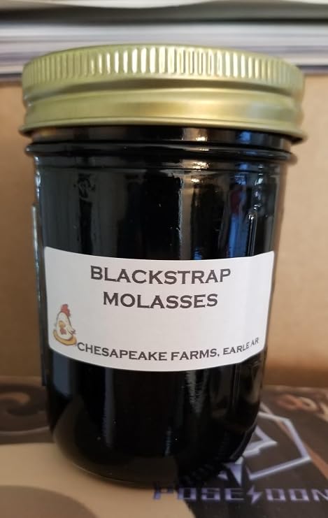 Organic Blackstrap Molasses 4oz Arkansas Grown | Small Batch | Great Gift Idea