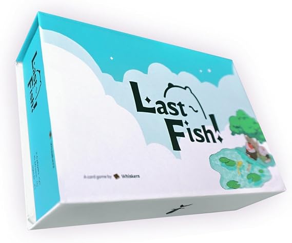 Whiskers Last Fish! - The Perfect Family Game for Hours of Play - Exclusive Card Game Transforms Game Night into Epic Adventure - Playable for 2-6 Players