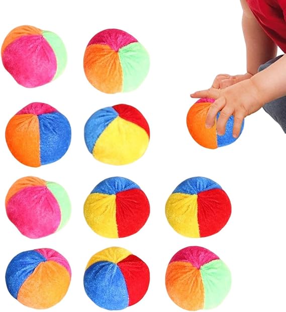 Foot Bag 10-Piece Multicolor Professional Funny