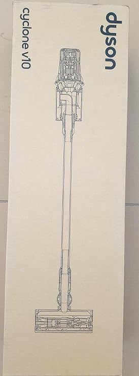 Dyson V10 Allergy Cordless Stick Vacuum Cleaner: 14 Cyclones, Fade-Free Power, Whole Machine Filtration, Hygienic Bin Emptying, Wall Mounted, Up to 60 Min Runtime
