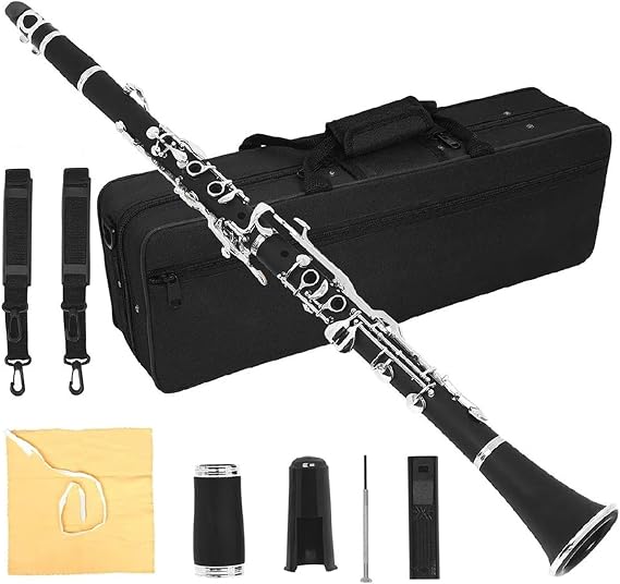 Clarinet Clarinet G Tone 17 Keys Professional Woodwind Musical Instruments With Box Reeds And Accessories