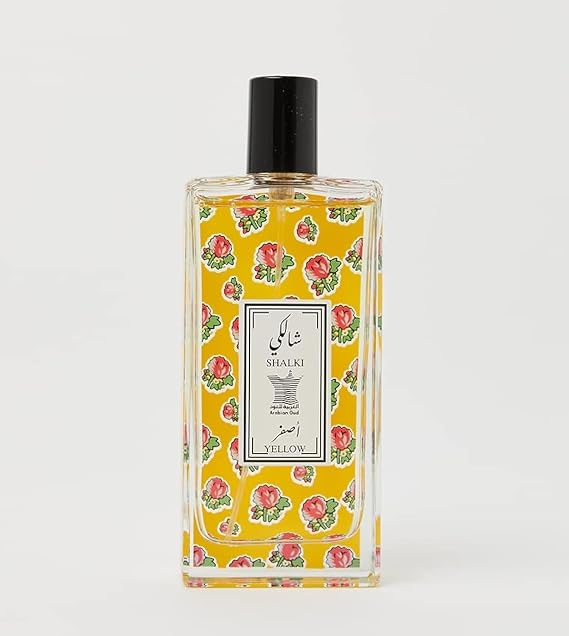 Arabian Oud SHALKI YELLOW 100 ml 3.4 Oz Unisex Fragrance | Eau de Parfum | Passion Fruit, Peppermint spices, Woody and Leather notes | Oriental and Fougere Scent.