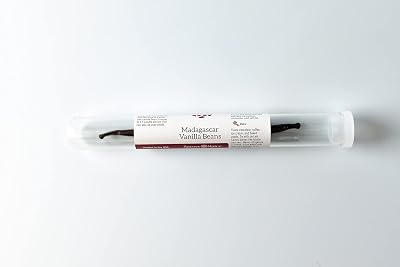 Savory Spice Madagascar Vanilla Beans - Whole, Grade A Vanilla Beans | Madagascar Vanilla Pods for Baking, Desserts or Homemade Vanilla Extract 1 Vanilla Bean, 1
