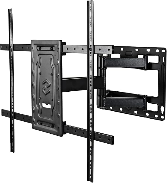 Full Motion TV Wall Mount for 32-75 Inch TVs, VESA Compatible, 150 lbs Weight Capacity, Adjustable Tilt & Swivel, Easy Centering & Quick Installation