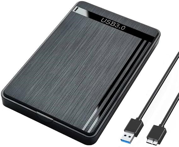 USB 3.0 SATA External Hard Drive Case 2.5 Inch Enclosure Caddy HDD SSD, 2.5 Inch Hard Drive Enclosure | Hard Disk Drive External Case Caddy | External Caddy HDD SSD | Tool Free External SSD