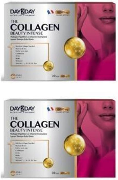 Day2Day Çilek Aromalı Day2day 2 Adet The Collagen Beauty Intense 30 Saşe x 12 gr P10517