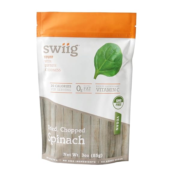 Dried Spinach - 3oz bag