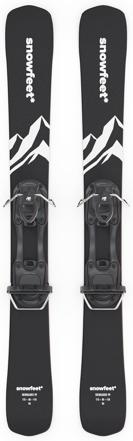 Short Skis for Snow | 99 cm | Skiblades Snowblades Skiboards Little Short Skis | Snowfeet*