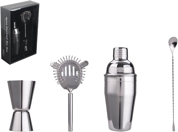 Aramco Cocktail Bar Set, Chrome