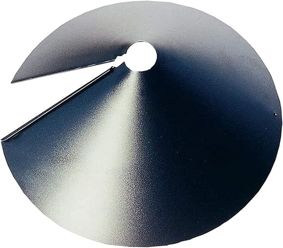 Squirrel Baffle - Wrap Around Squirrel Baffle Bird Feeders from Squirrels, Squirrel Guard for Bird Feeder Pole (12 Inch)