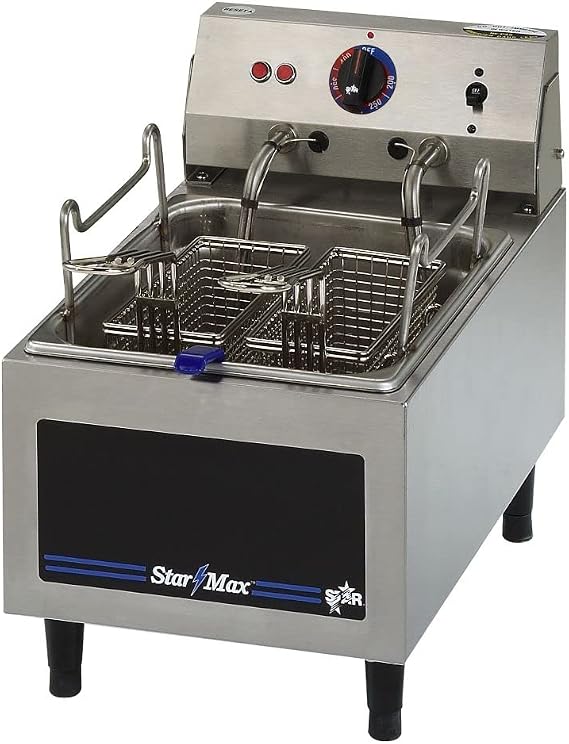 Star Mfg. Star-Max 10 lb Elec. Countertop Fryer w/ 2 Baskets