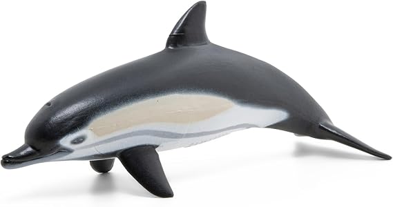 Papo White Common Dolphin Figurine, Marine World Collection, Kids Ages 3+
