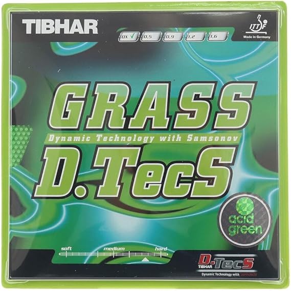 Tibhar Grass D.TecS Table Tennis Pips-Out Rubber