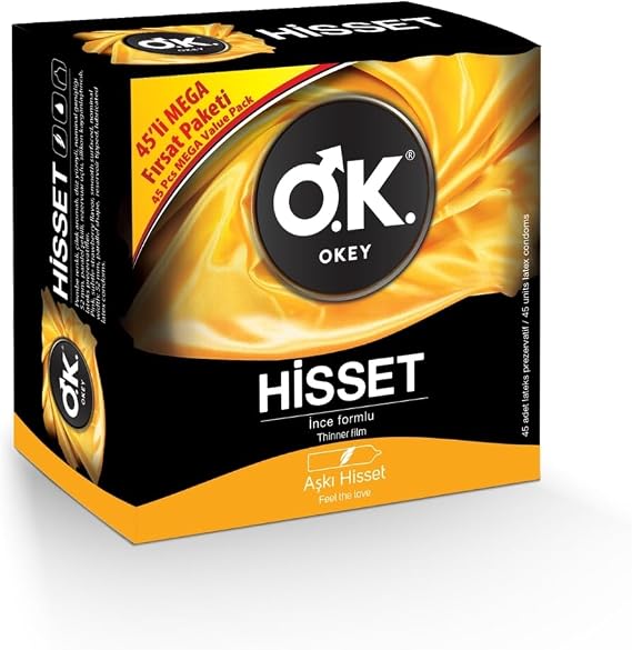 Okey Hisset 45'li Prezervatif