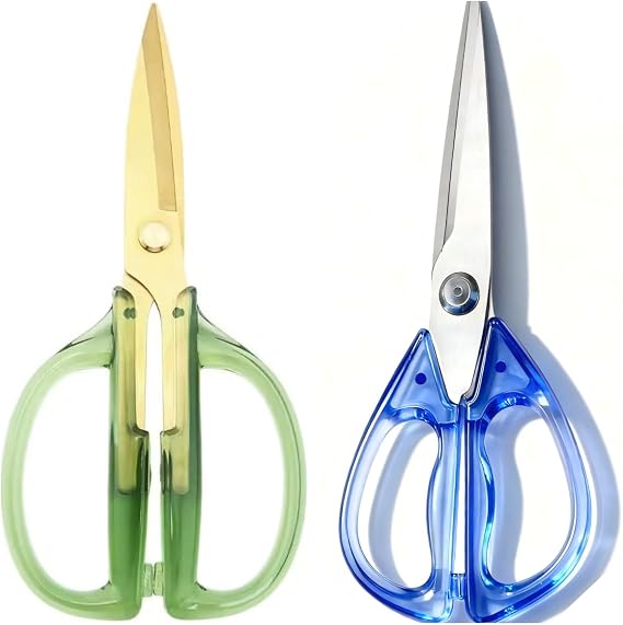 Kitchen Shears Scissors&Sharp Scissors, ARCHIKING Cooking Scissor-Meat and Poultry Shears, Dishwasher Safe, Acrylic Handel Scissors All Purpose Stainless Steel Utility Scissor