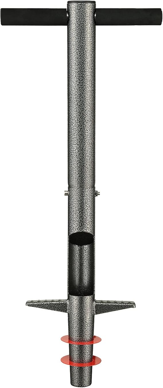 Garden Lawn Plugger Bulb Planter with Ergonomic Masual Handle Heavy Duty Planting Tool Digging Spring Flower Bulb Bedding Tulip Crocus Dahlia Gladiolas Lily