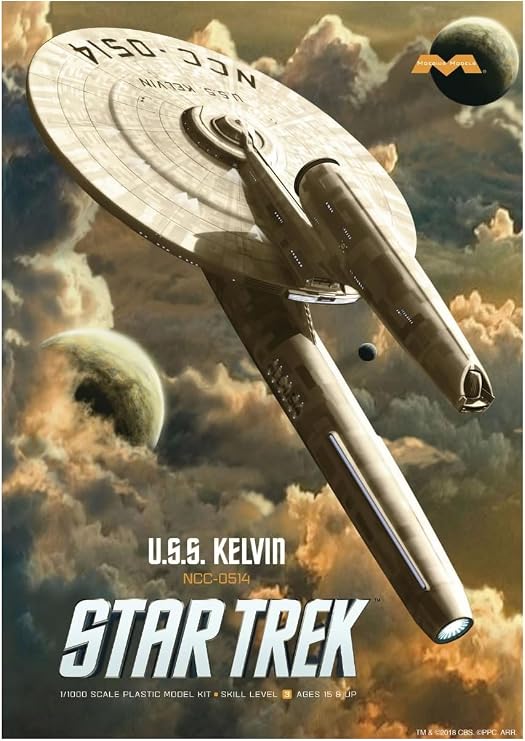 Moebius MMK976 Models 1:1000 U.S.S Kelvin NCC-0514