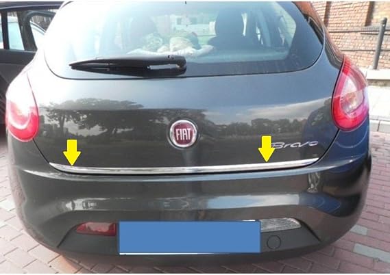 EBAL OTO AKSESUAR Krom Bagaj Alt Çıtası 2008 Üzeri P. Çelik Fiat Bravo ile uyumlu