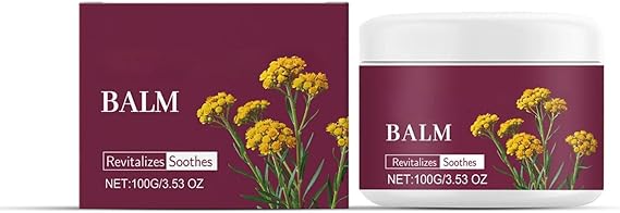 Moisturizing Helichrysum Balm, Soothes & Repairs, Restoration Cream with Extracts for Thin, Fragile Skin, Moisturizes for Face And Body (1)