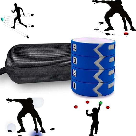 Reaction Training Light - Speed Agility Response Equipment with 4 Modes, Enhance Reaction Time & Agility for Sports and Fitness