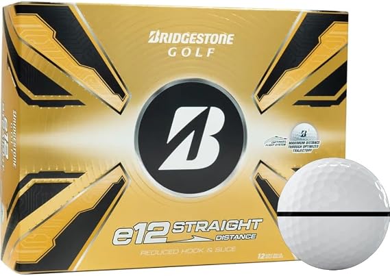 Bridgestone e12 Straight Custom Golf Balls - 2025 Model