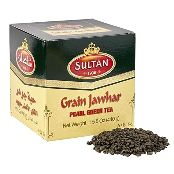 Sultan Jawhar Moroccan Green Tea 6 Ounce- 170 Gram.