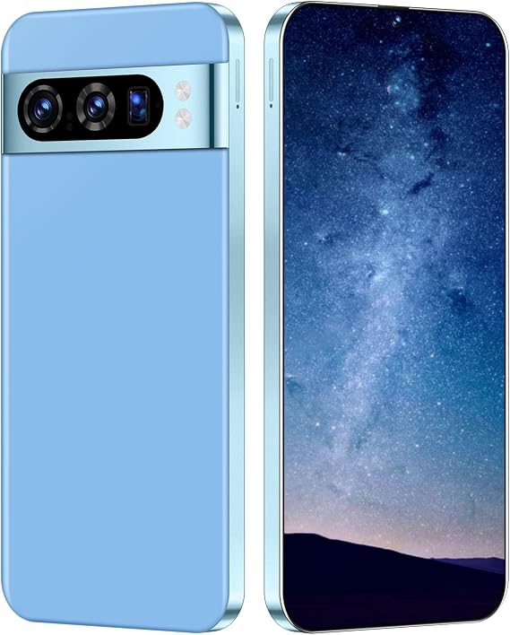 Unlocked Cellphone PIEXL 8 PRO Smartphone Android 13 Unlocked Phone with 6.8-inch Display/ 108MP+48MP Camera/Dual SIM/8GB+256GB/6800mAh/FACE ID/Fingerprint/5G Mobile Phone