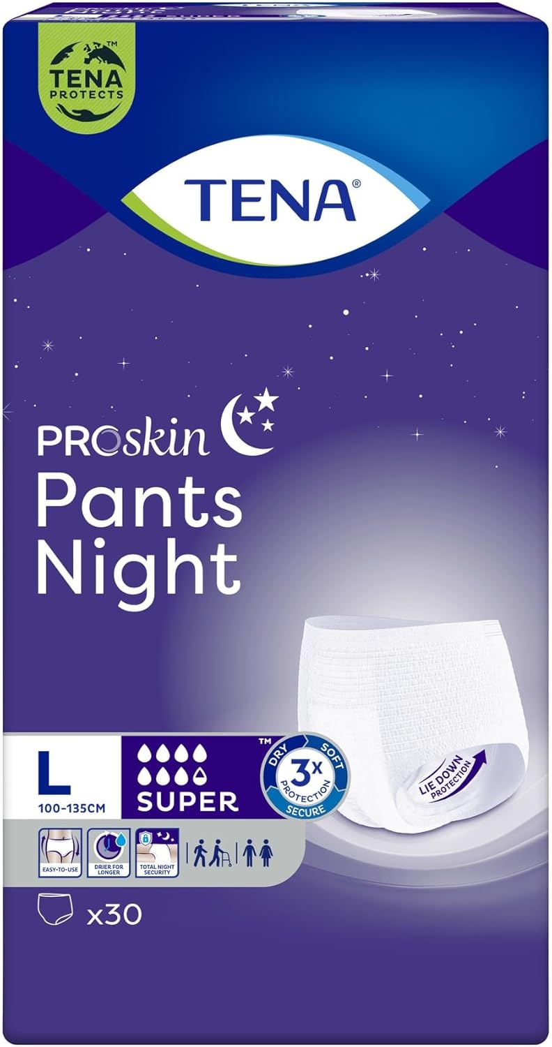 Proskin Pants Night Large Plus Size For Night Super Absorbent Panty 30 Lu Package