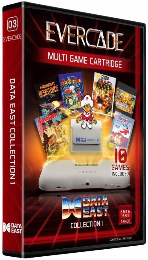 Evercade Multi Game Cartridge Data East Collection 1