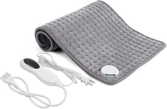 Heating Pad for Back Pain Relief, Electric Heating Pads with 10 Heat Settings, 3 Auto Shut-Off, LED Controller, Soft Heating Pad for Shoulder, Neck, Period Cramps (50 * 60CM 19.7"x23.6")