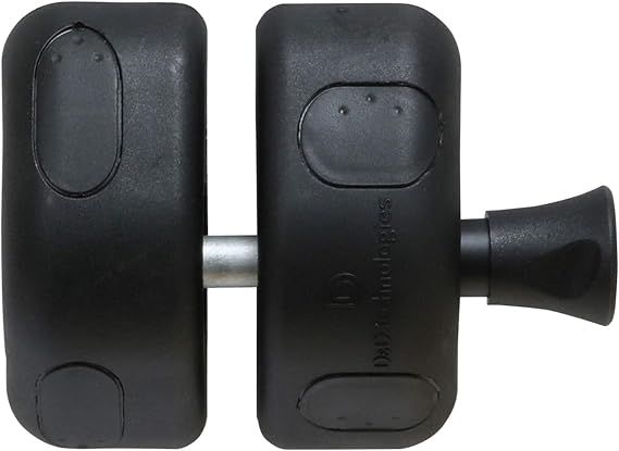 D&D MLSPS2S MagnaLatch Side Pull Magnetic Gate Latch, General Purpose
