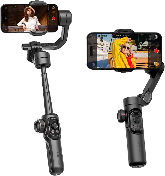 AOCHUAN 3-Axis Gimbal Stabilizer for Smartphone Smart S2 & Smart XE