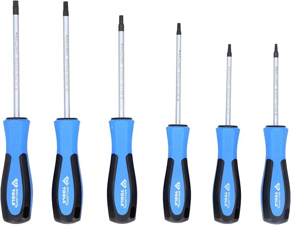 BRILLIANT TOOLS BT031010 Screwdriver Set 6-Piece Torx [Powered by KS Tools]