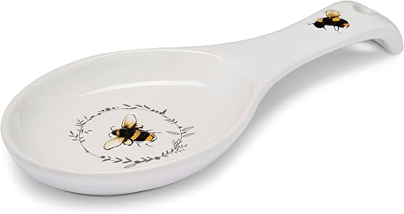 Cooksmart Bumble Bees Large Ceramic Spoon Rest