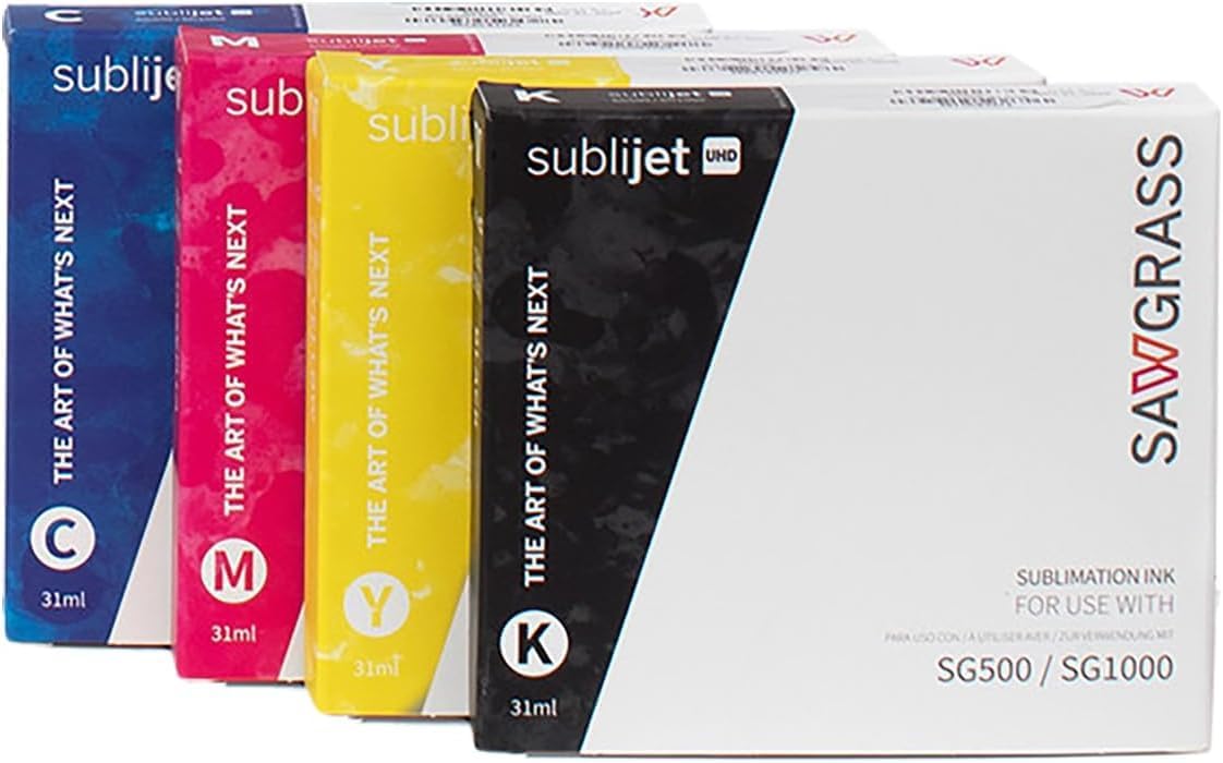 Sawgrass SG500 Sublimation Ink Cartridge Sublijet UHD Sublimax Tape, 4 Rolls