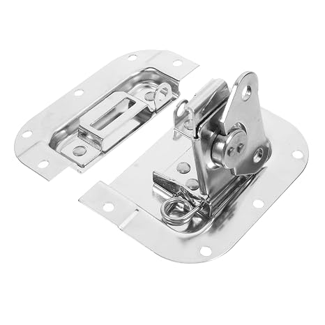 STOBAZA Elegant Flight Case Hardware Spring Loaded Butterfly Twist Latch Stainless Steel Lock for