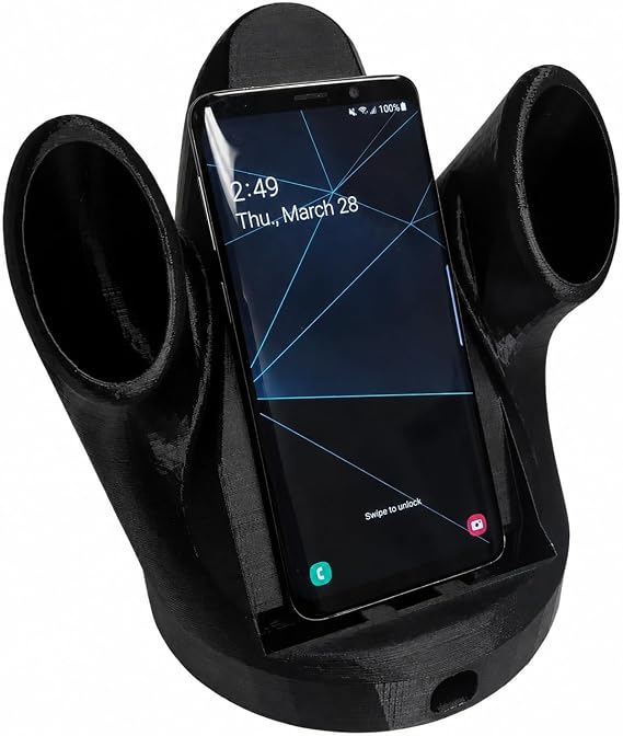 Passive Phone Speaker Amplifier | Phone Amplifier Stand | Phone Gadgets | Party Accessories (Black)