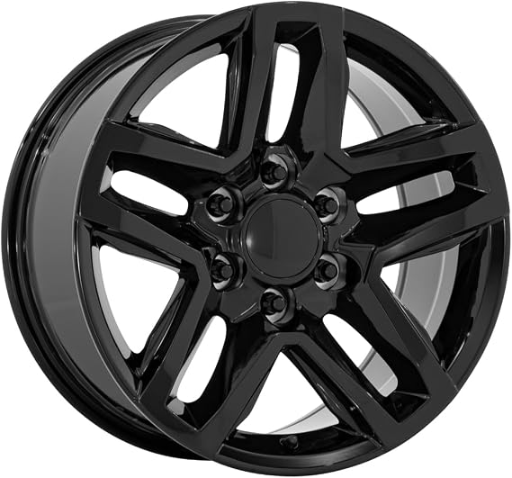 Replica 220GB Fits Trail Boss 18x8.5 6x5.5" +26mm Gloss Black Wheel Rim 18" Inch