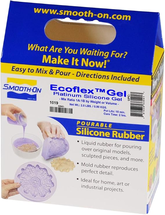 Ecoflex Gel - Platinum Cure Silicone Rubber for Special Effects - Pint Unit