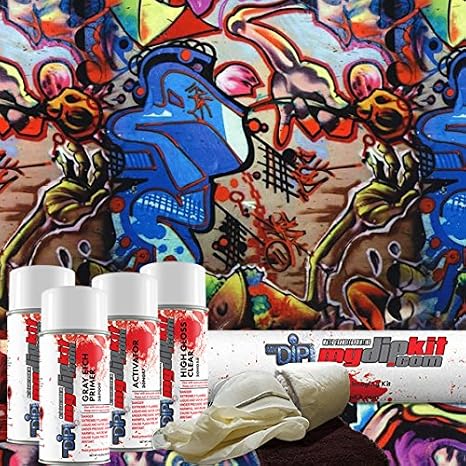 Graffiti Hydrographics Kit MyDipKit - LL-505 - My Dip Kit