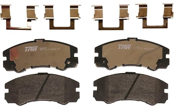 TRW Pro TRM0579 Disc Brake Pad Set For Isuzu Trooper 1992-2002, Front, And Other Applications