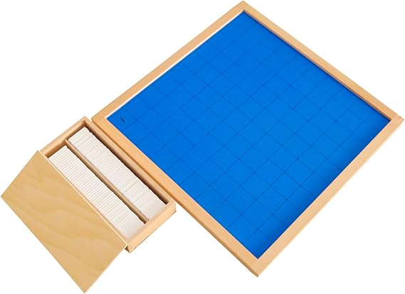 MONTESSORI OUTLET Hundred Board for 3-6 Years Montessori Education at School and Home