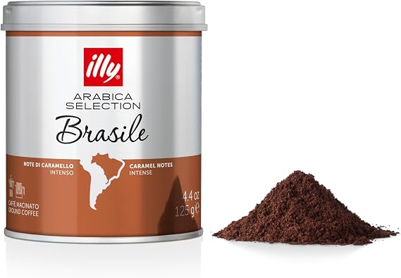 illy BRAZIL ESPRESSO ÖĞÜTÜLMÜŞ KAHVE 125GR.