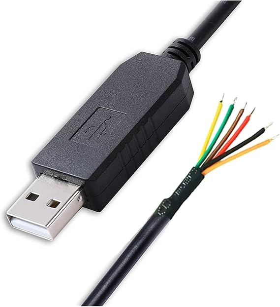 FT232RL USB to RS232 Serial Converter Adapter Open End Cable