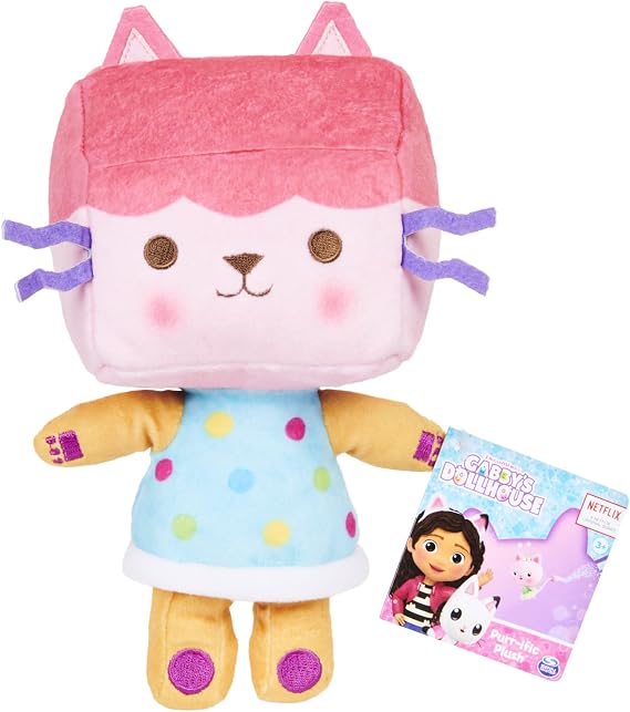 Gabby's Dollhouse Baby Box Cat 8'' Plush