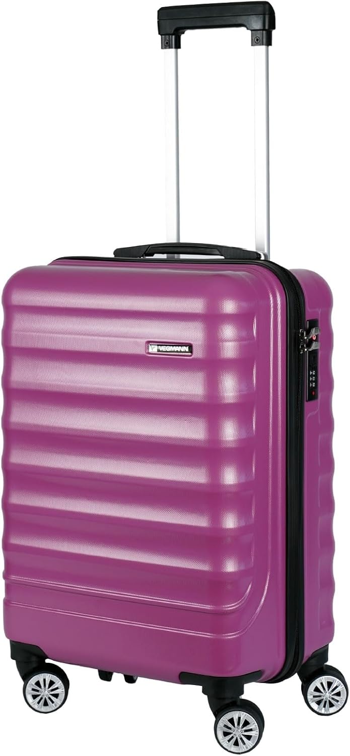 Vegmann Delphin Wheeled Aluminum Telescopic Rickshaw Encrypted Suitcase Suitcase