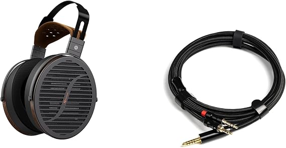 Fosi Audio Dual 3.5mm to 4.4mm Cable i5 Open-Back Planar Magnetic Headphones with 97mm Ultra-Large Diaphragm