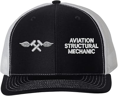 Navy Aviation Structural Mechanic AM Rating USA Mesh-Back Cap